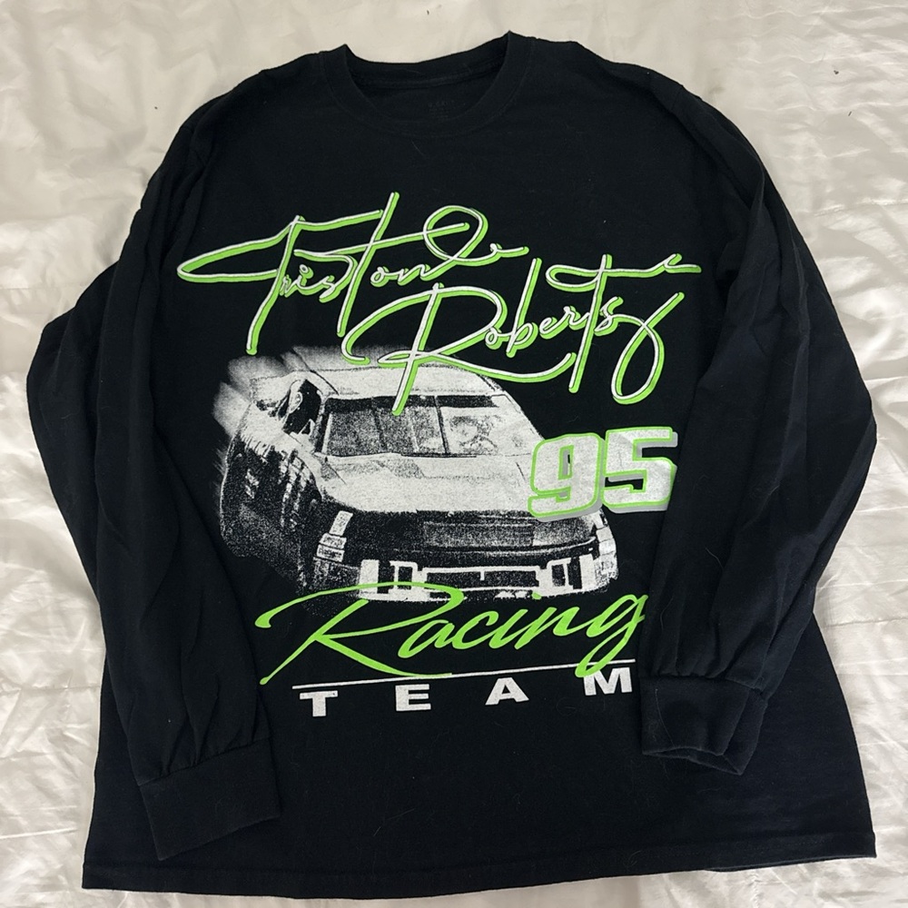 brandy black racing team long sleeve shirt